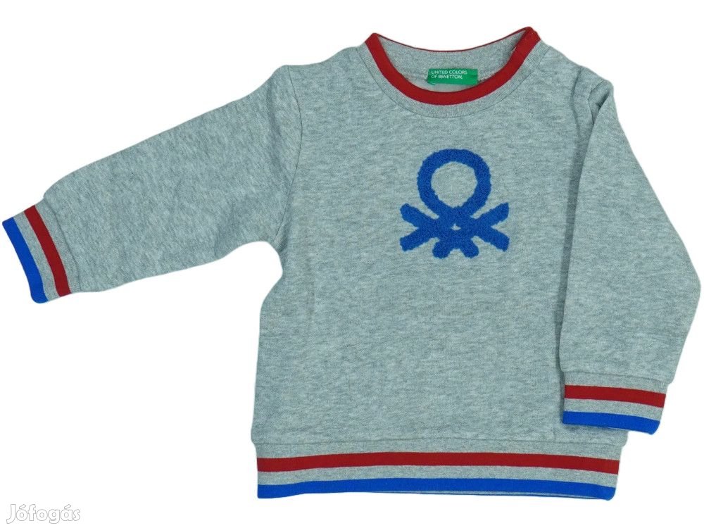 Benetton Új címkés Fiú Pulóver Méret 86