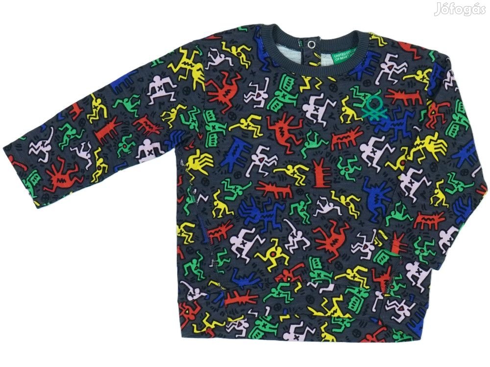 Benetton Új (címkés) Fiú Pulóver (Méret: 86)