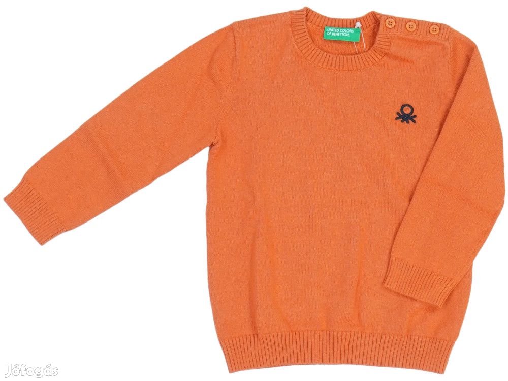 Benetton Új (címkés) Fiú Pulóver (Méret: 86)