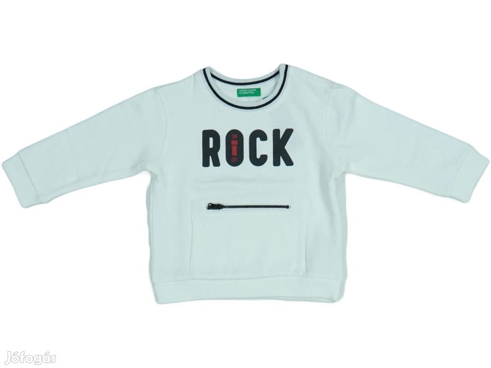 Benetton Új (címkés) Fiú Pulóver (Méret: 92)