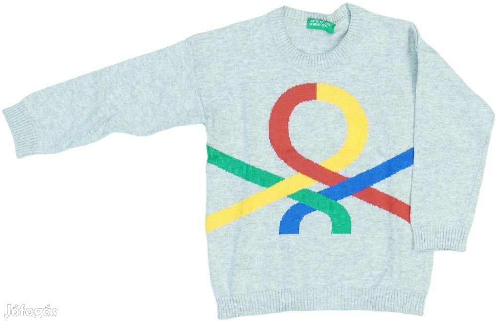 Benetton Új (címkés) Fiú Pulóver (Méret: 92)