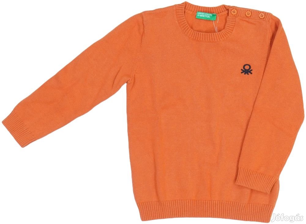 Benetton Új (címkés) Fiú Pulóver (Méret: 92)