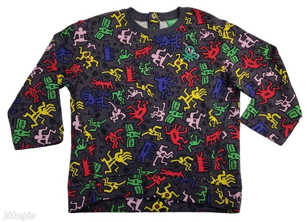Benetton Új (címkés) Fiú Pulóver (Méret: 92)