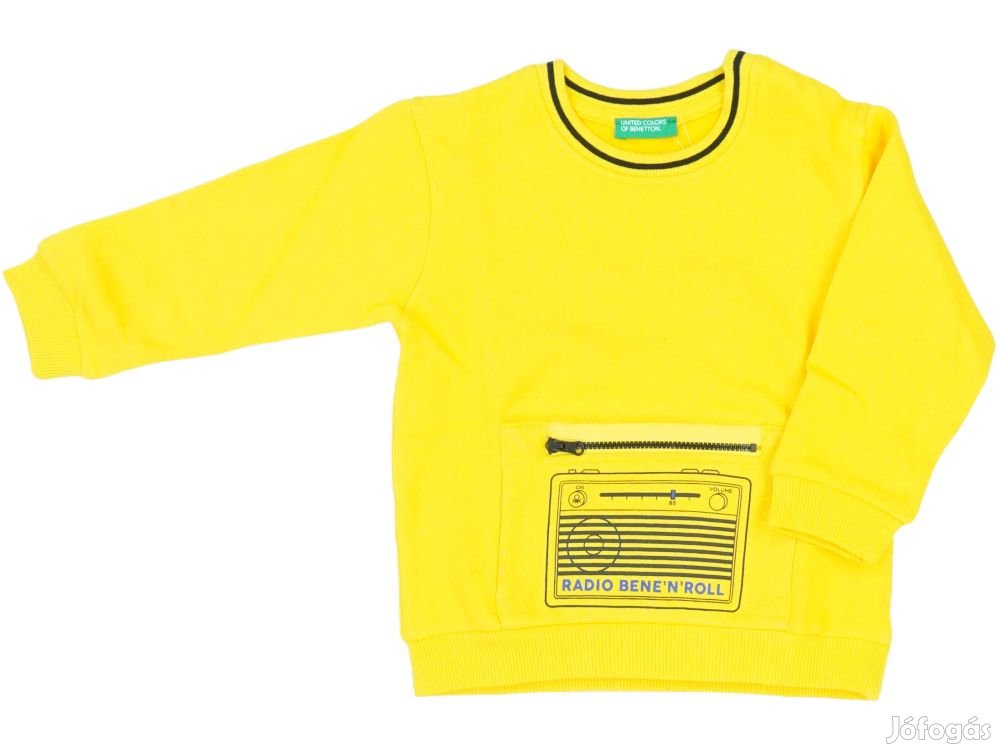 Benetton Új (címkés) Fiú Pulóver (Méret: 92)