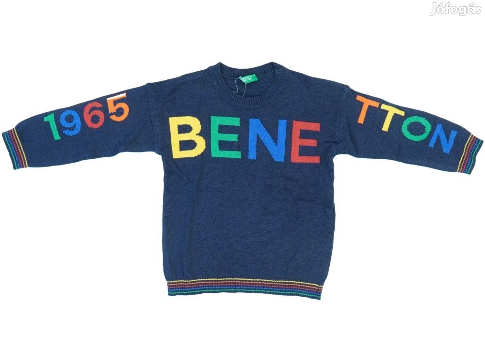 Benetton Új (címkés) Fiú Pulóver (Méret: 92)