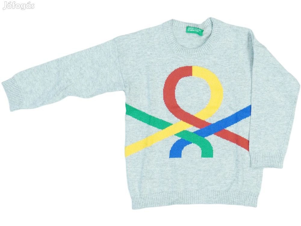Benetton Új (címkés) Fiú Pulóver (Méret: 92)