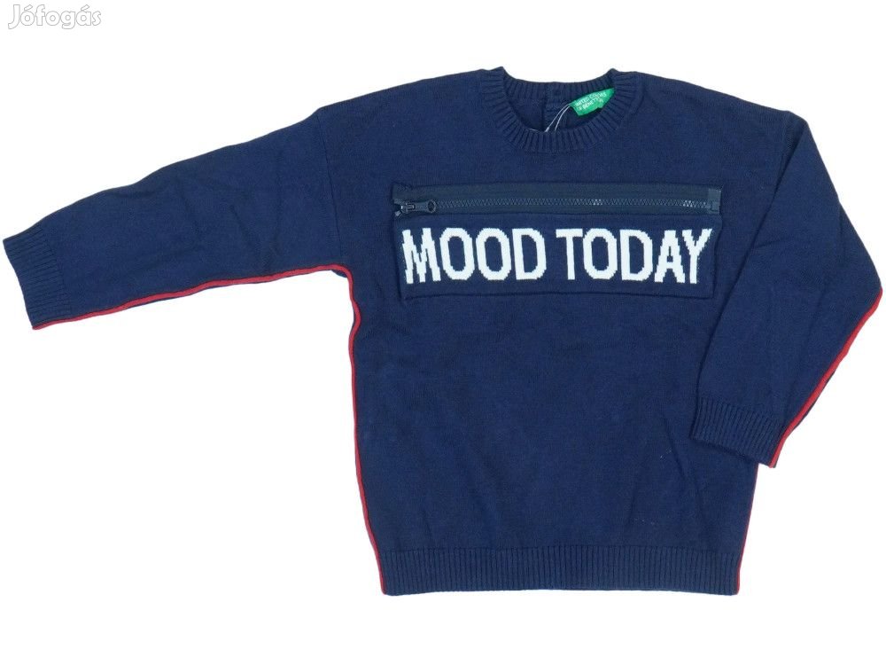 Benetton Új (címkés) Fiú Pulóver (Méret: 92)