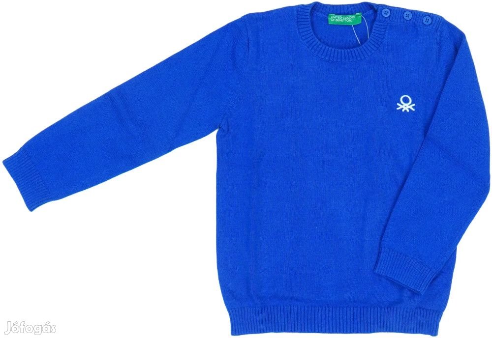 Benetton Új (címkés) Fiú Pulóver (Méret: 92)