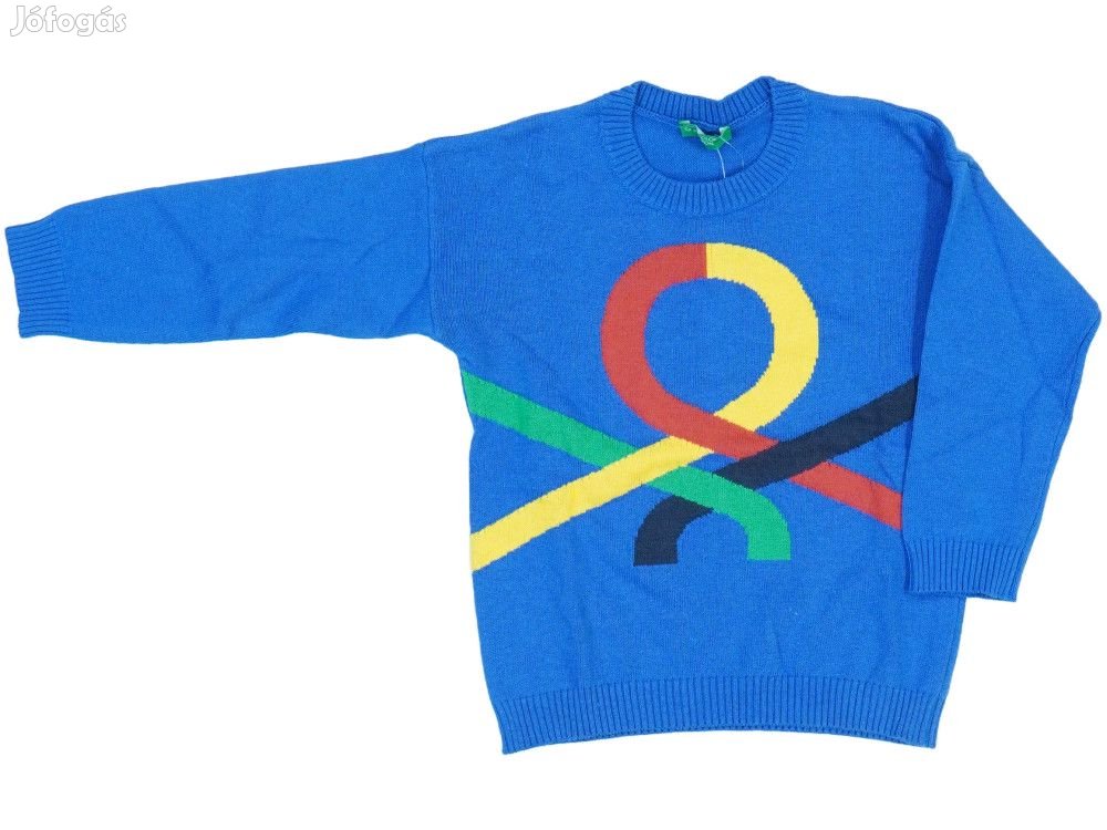 Benetton Új (címkés) Fiú Pulóver (Méret: 92)