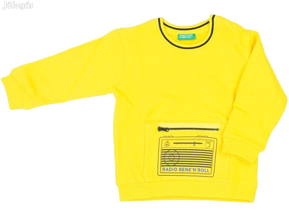 Benetton Új (címkés) Fiú Pulóver (Méret: 92)