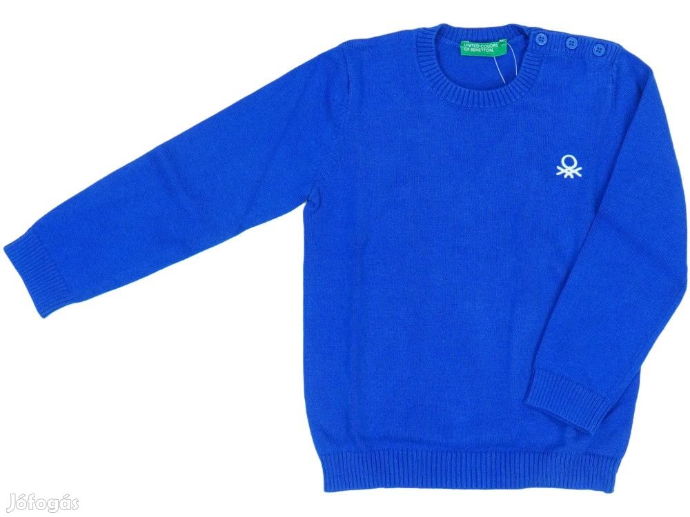Benetton Új (címkés) Fiú Pulóver (Méret: 92)