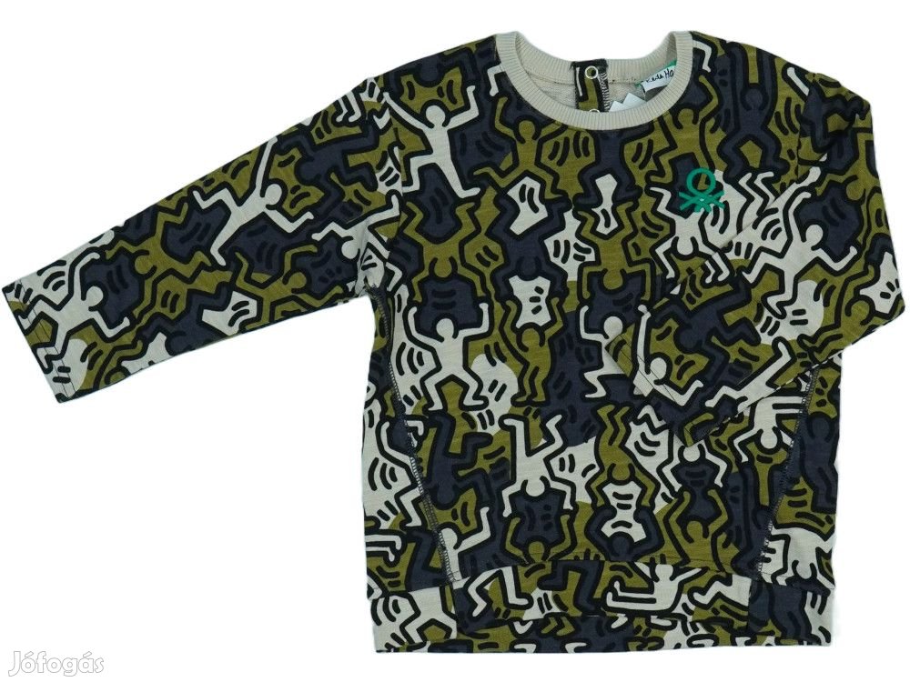 Benetton Új (címkés) Fiú Pulóver (Méret: 98)