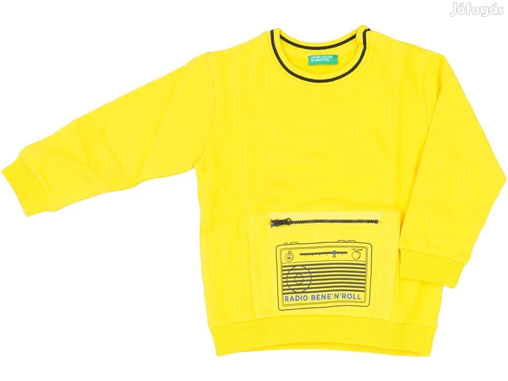 Benetton Új (címkés) Fiú Pulóver (Méret: 98)
