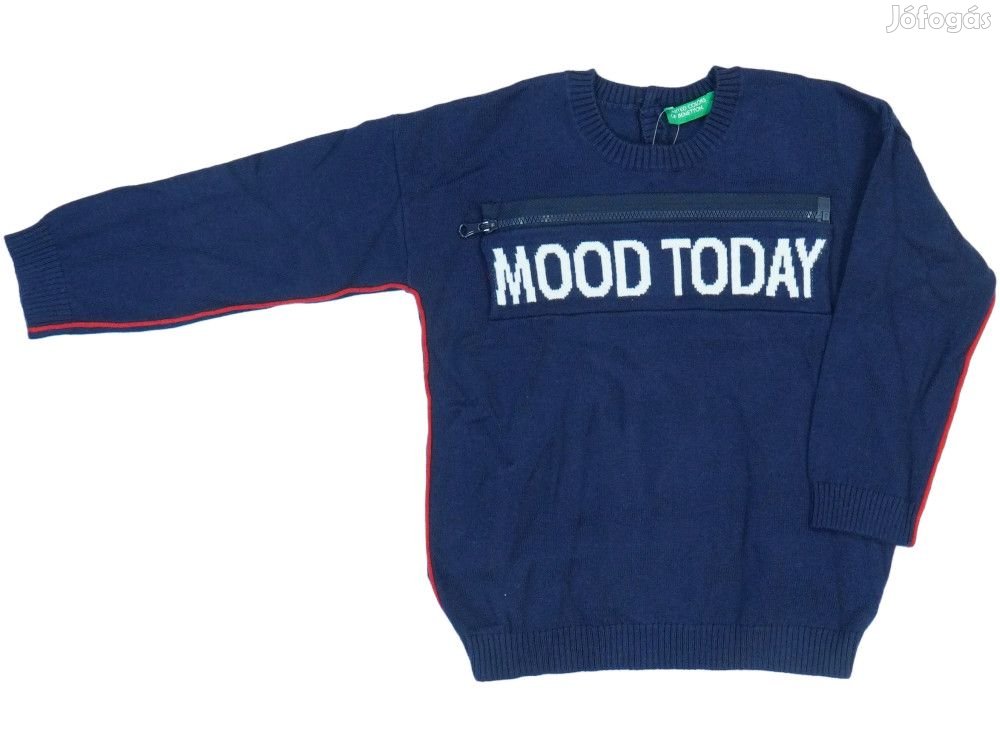 Benetton Új (címkés) Fiú Pulóver (Méret: 98)