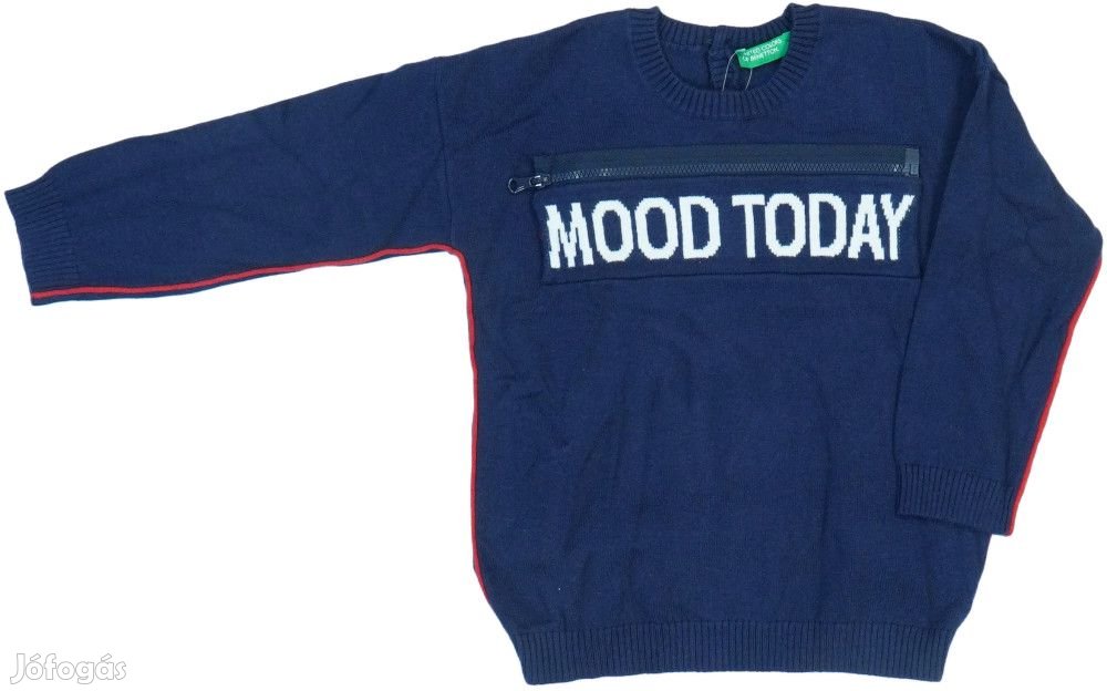 Benetton Új (címkés) Fiú Pulóver (Méret: 98)