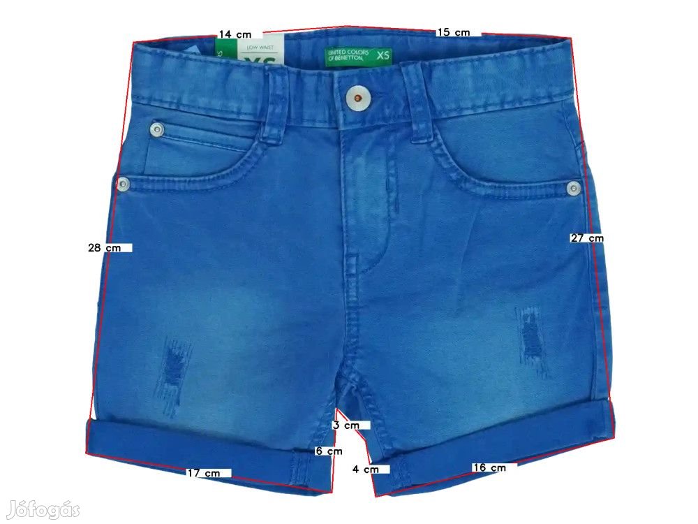 Benetton Új (címkés) Fiú Rövidnadrág (Méret: 110)