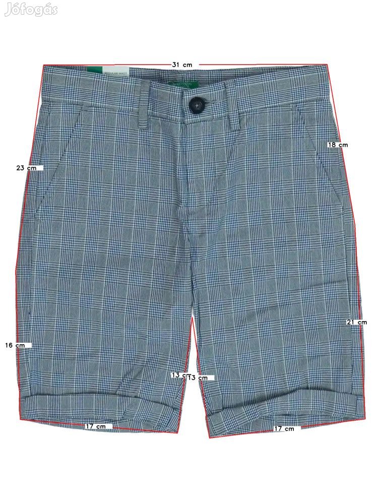 Benetton Új (címkés) Fiú Rövidnadrág (Méret: 116)