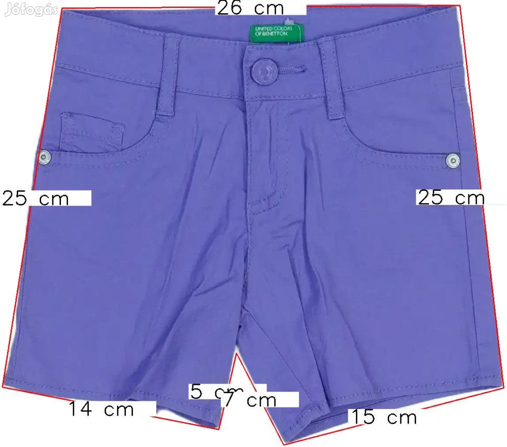 Benetton Új (címkés) Fiú Rövidnadrág (Méret: 92)