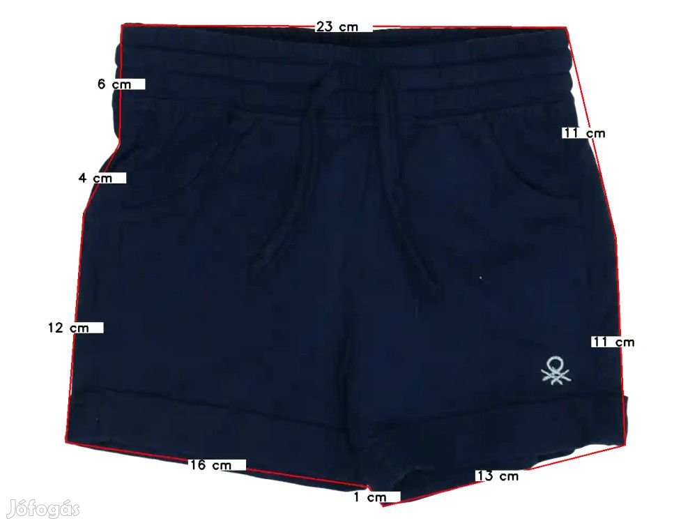 Benetton Új (címkés) Fiú Rövidnadrág (Méret: 92)