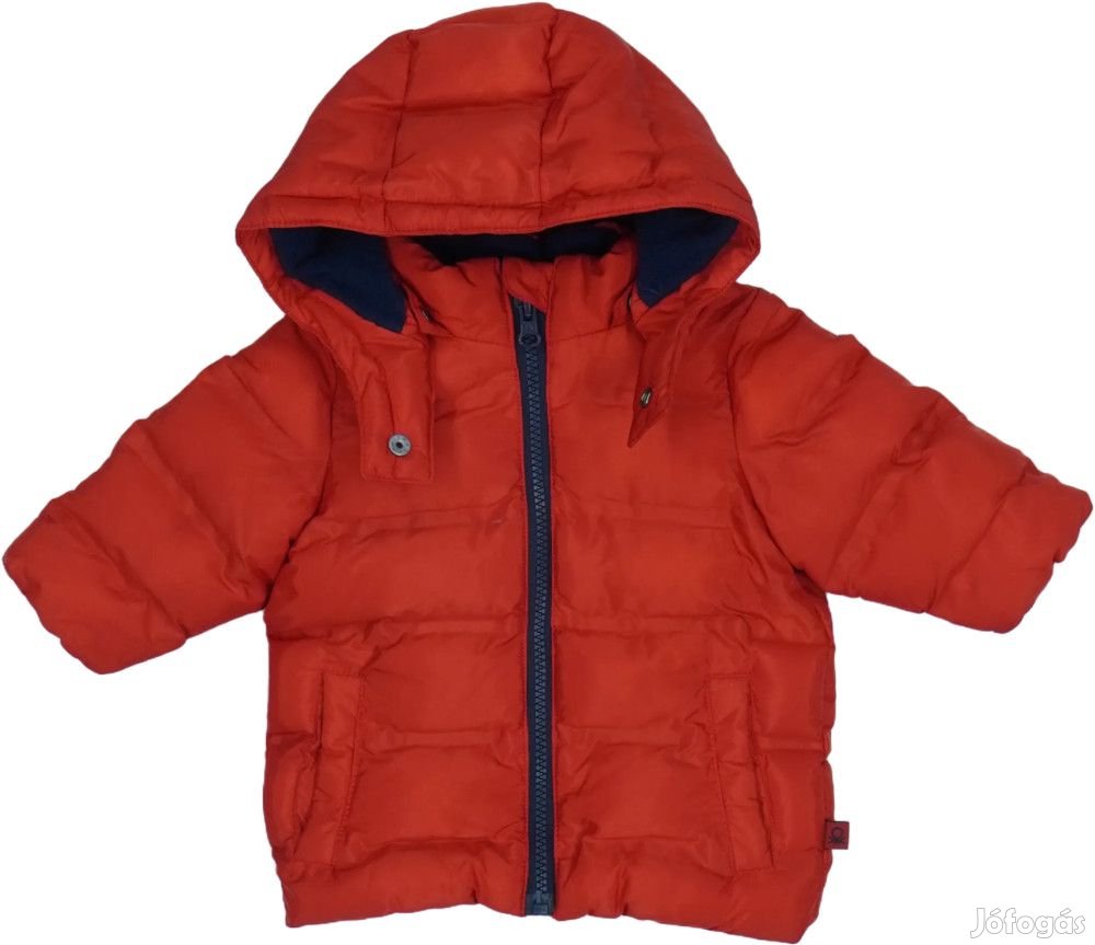 Benetton Új (címkés) Fiú Télikabát (Méret: 62)