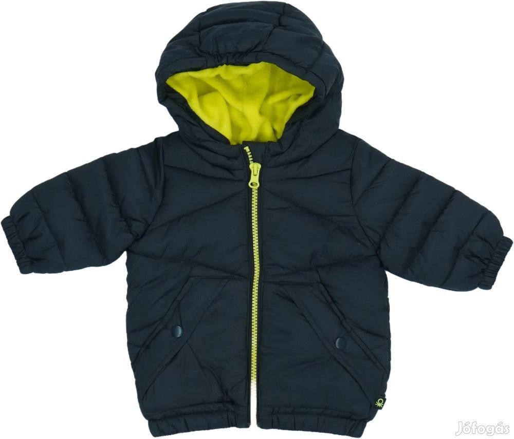 Benetton Új (címkés) Fiú Télikabát (Méret: 62)