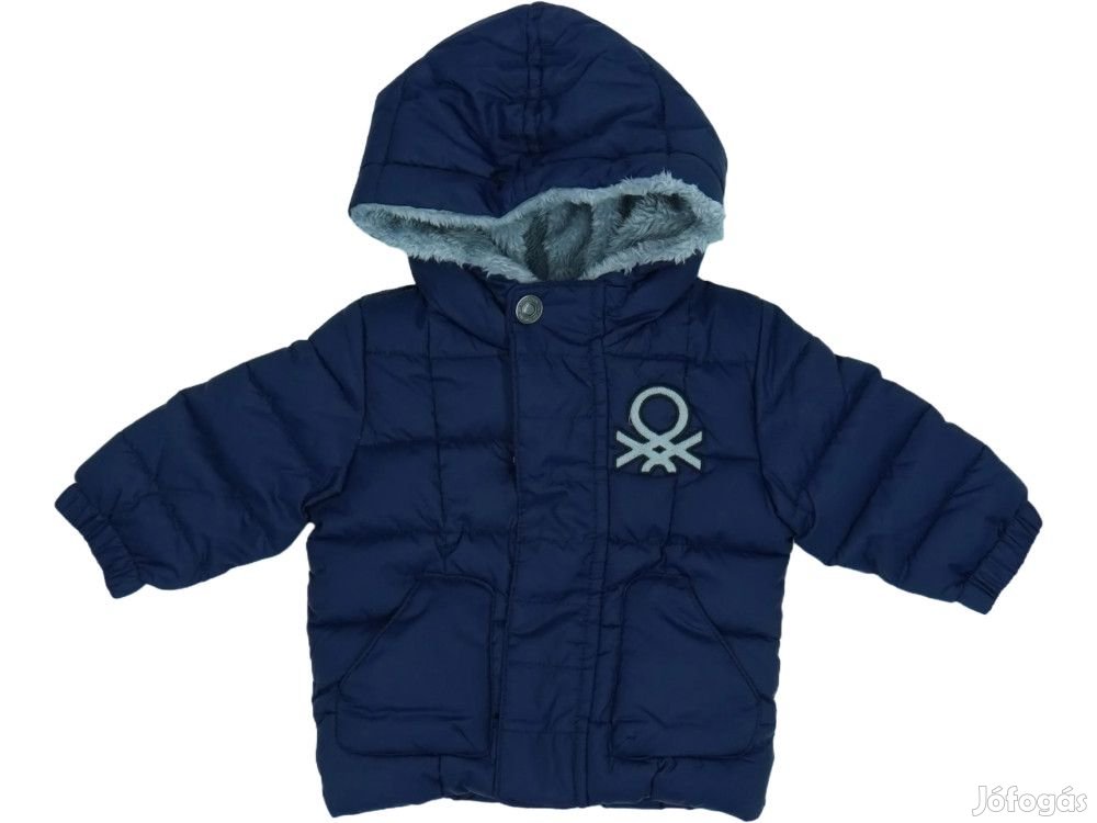 Benetton Új (címkés) Fiú Télikabát (Méret: 62)