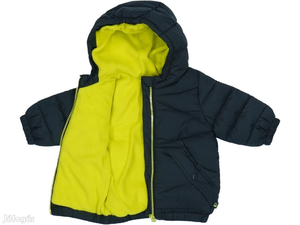 Benetton Új (címkés) Fiú Télikabát (Méret: 68)