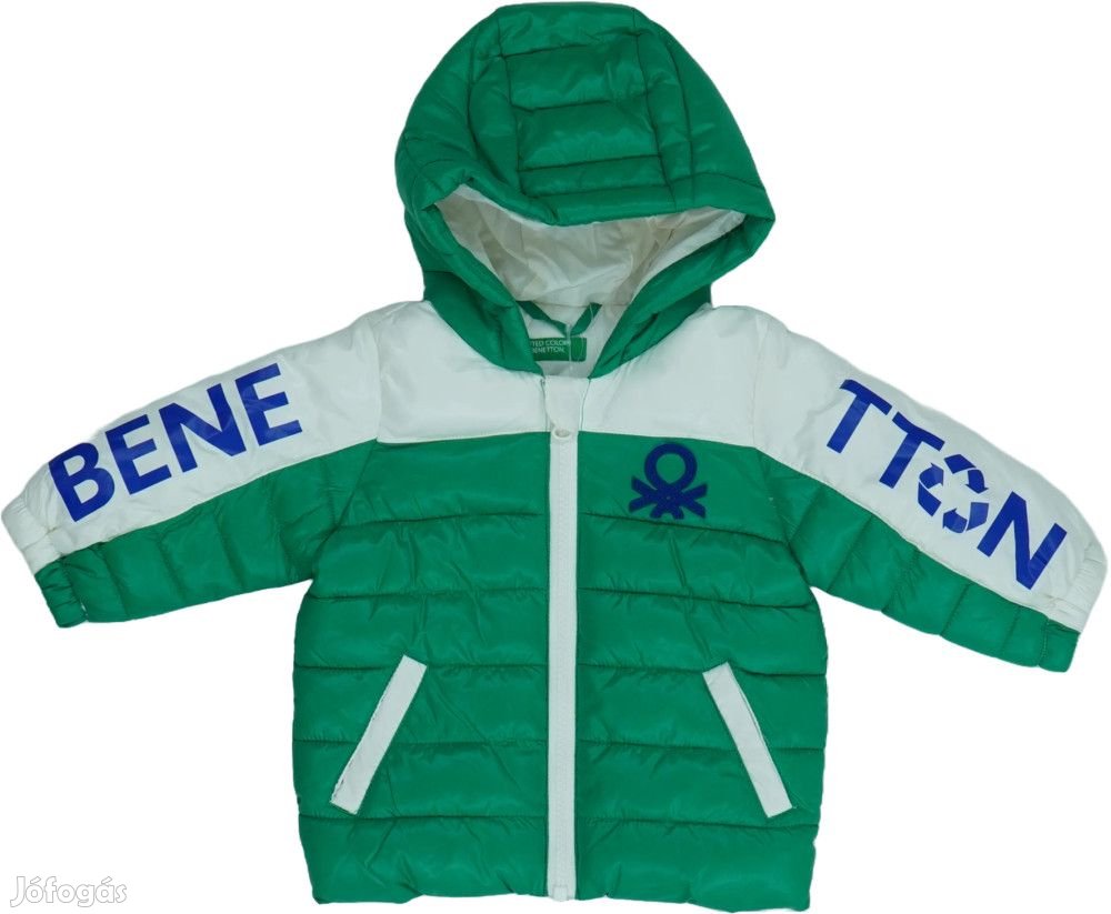 Benetton Új (címkés) Fiú Télikabát (Méret: 68)