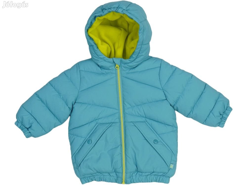 Benetton Új (címkés) Fiú Télikabát (Méret: 80)
