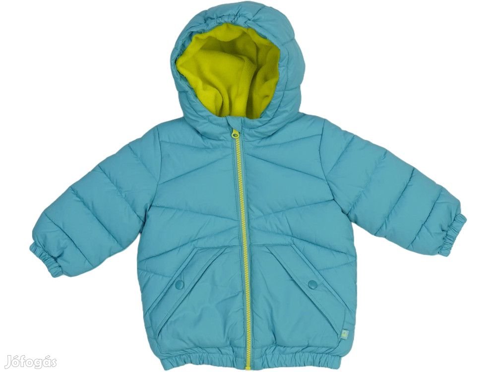Benetton Új (címkés) Fiú Télikabát (Méret: 80)