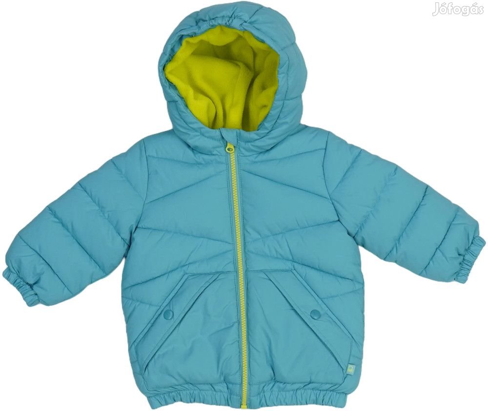 Benetton Új (címkés) Fiú Télikabát (Méret: 80)
