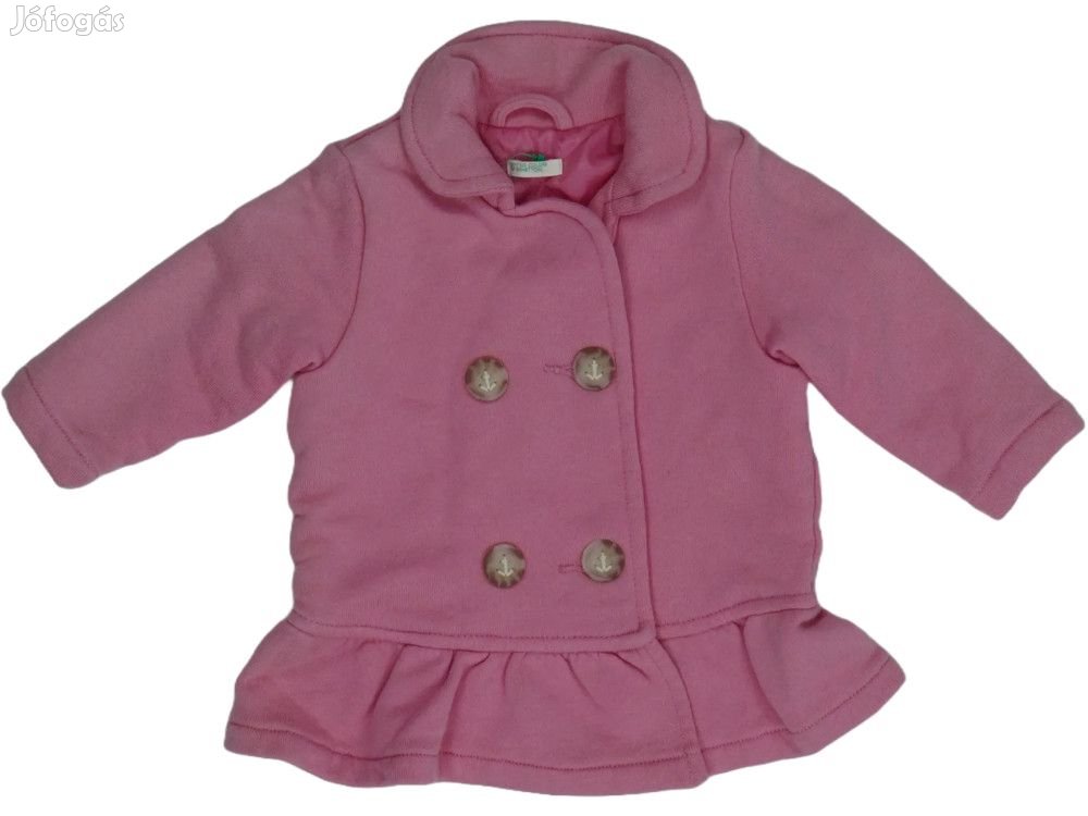 Benetton Új címkés Lány Átmeneti kabát Méret 68