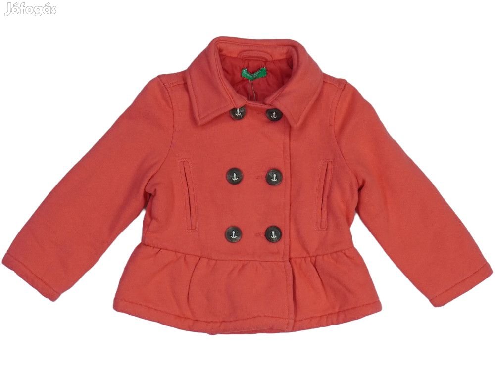 Benetton Új (címkés) Lány Átmeneti kabát (Méret: 98)