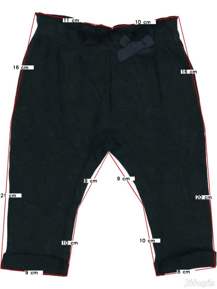 Benetton Új (címkés) Lány Baby nadrág (Méret: 74)