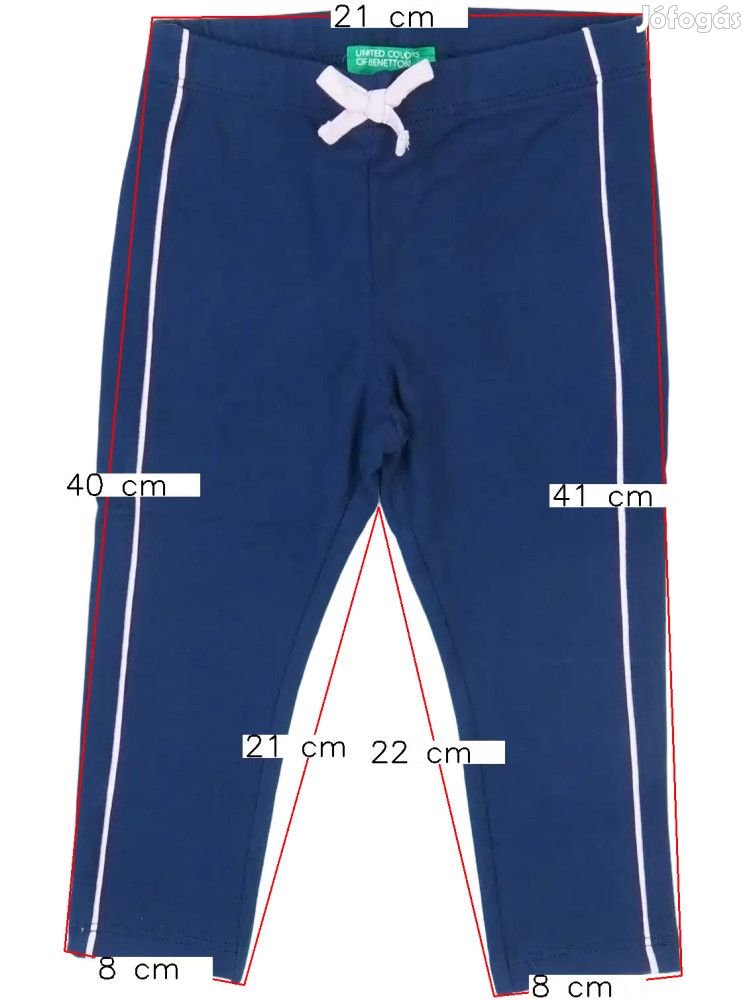 Benetton Új (címkés) Lány Baby nadrág (Méret: 86)