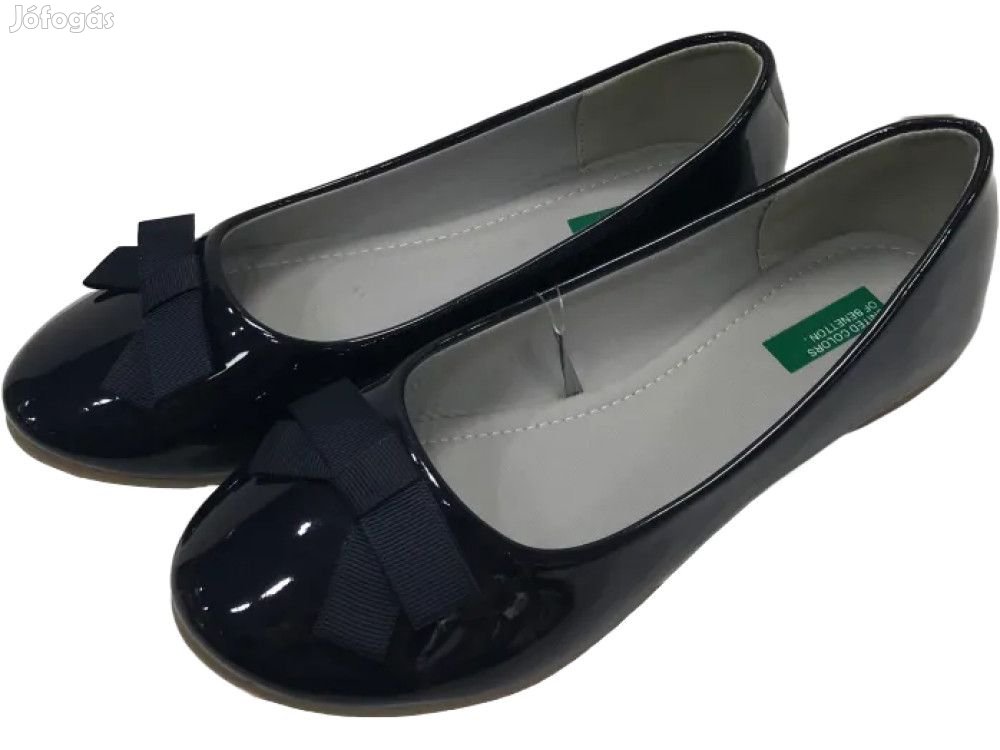 Benetton Új (címkés) Lány Balerina cipő (EU 32)