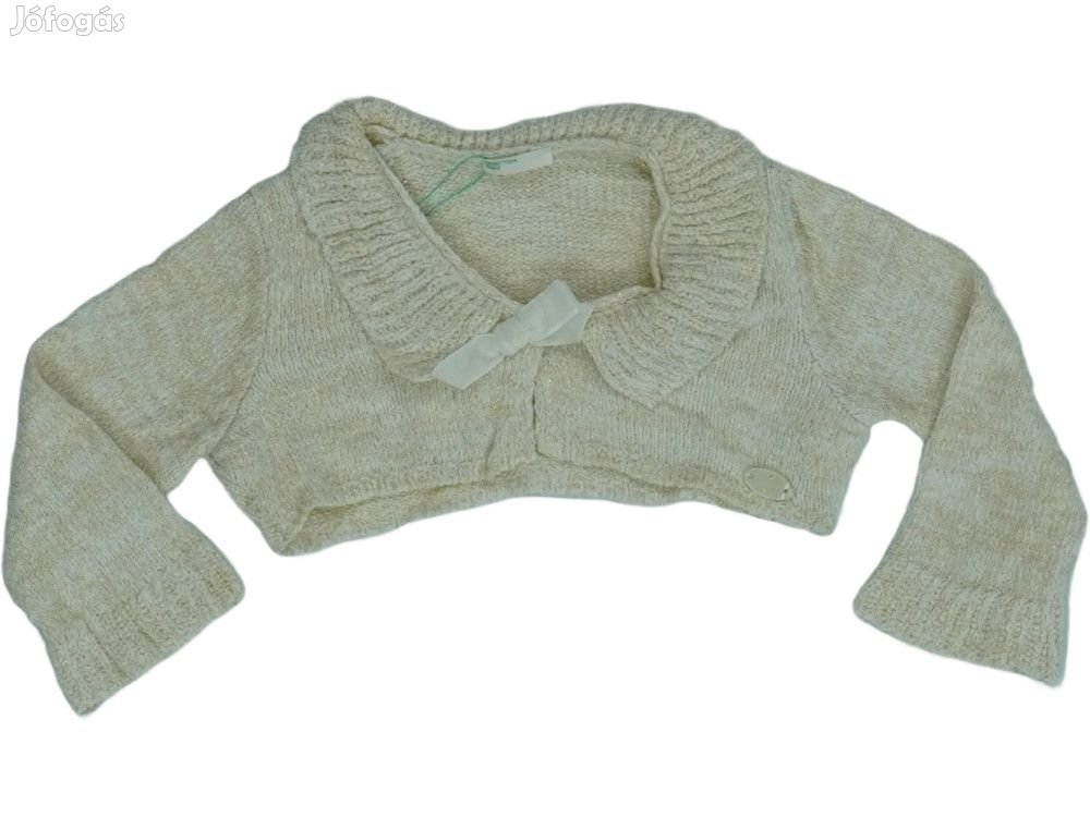 Benetton Új (címkés) Lány Bolero (Méret: 80)