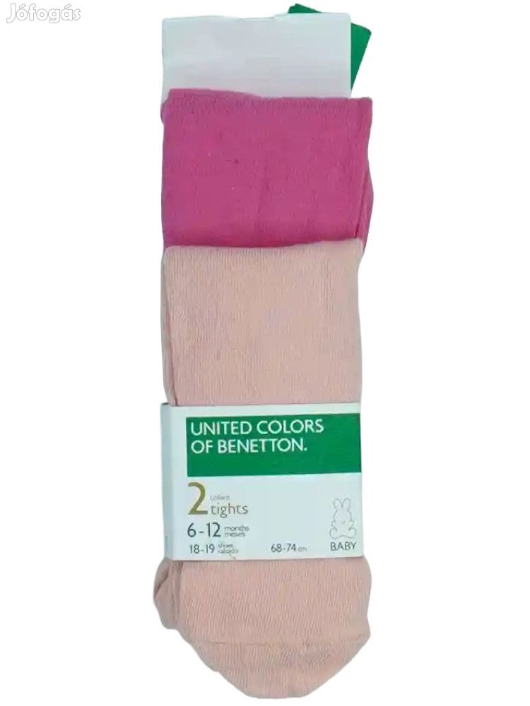 Benetton Új (címkés) Lány Csomag - Harisnyák (Méret: 80)