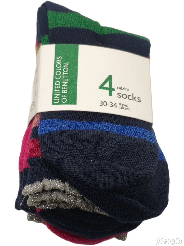 Benetton Új címkés Lány Csomag - Zoknik EU 34