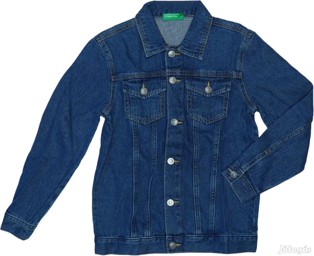 Benetton Új (címkés) Lány Farmerdzseki (Méret: 134)