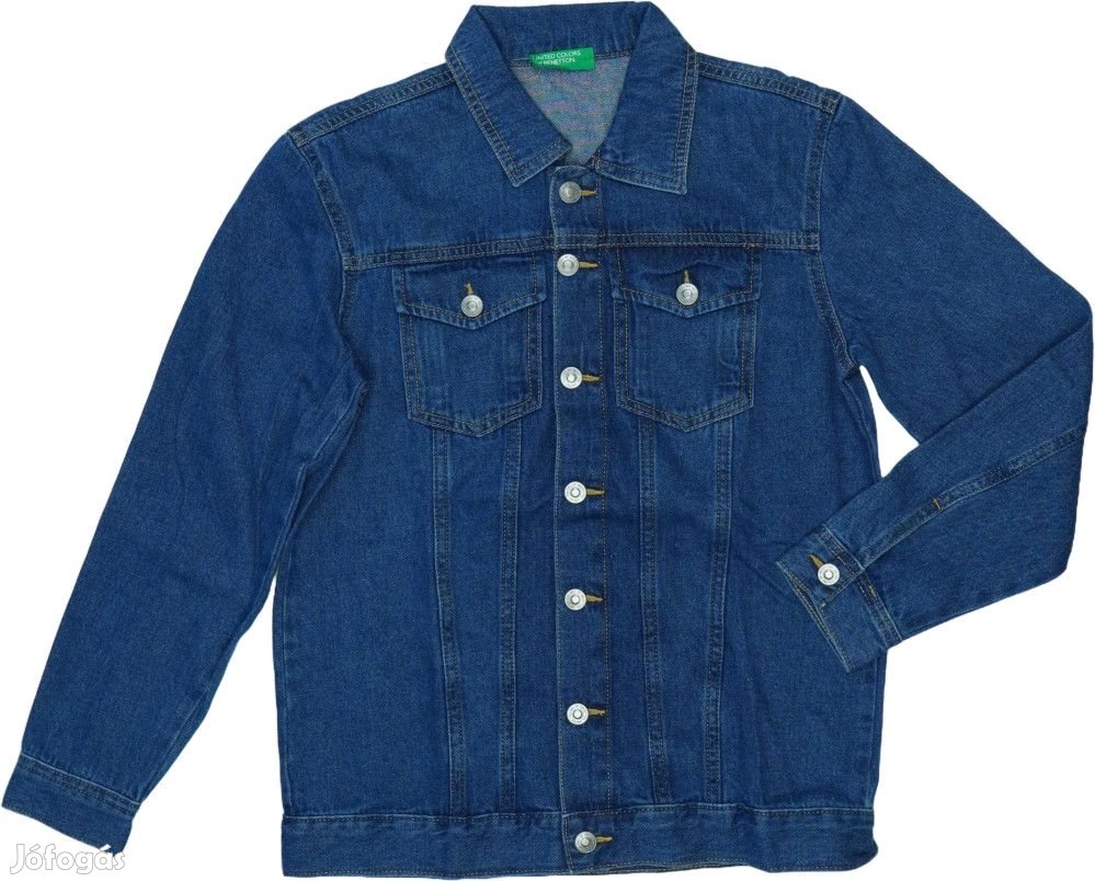 Benetton Új (címkés) Lány Farmerdzseki (Méret: 152)