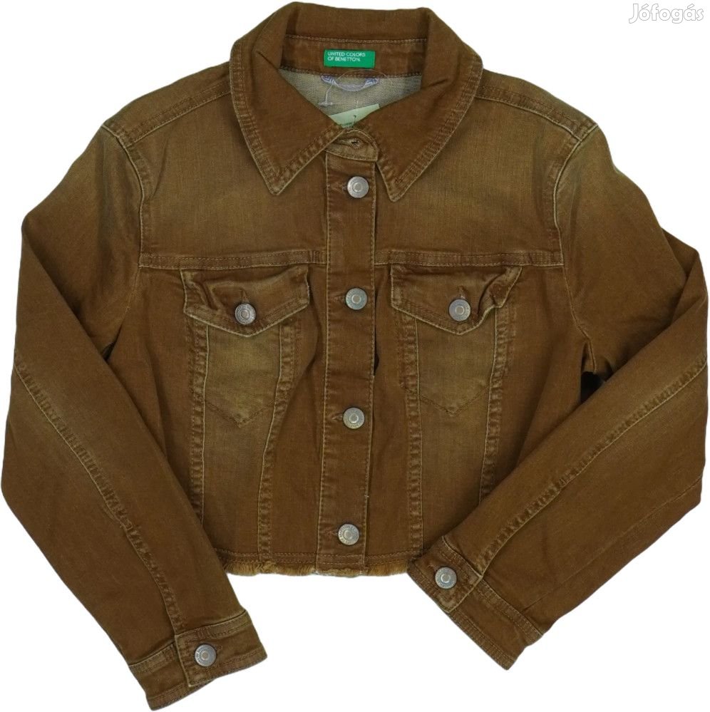 Benetton Új (címkés) Lány Farmerdzseki (Méret: 164)