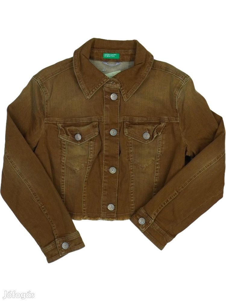 Benetton Új (címkés) Lány Farmerdzseki (Méret: 164)