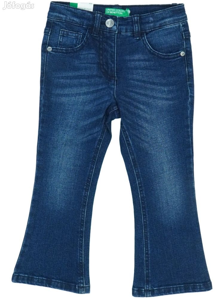 Benetton Új (címkés) Lány Farmernadrág (Méret: 110)