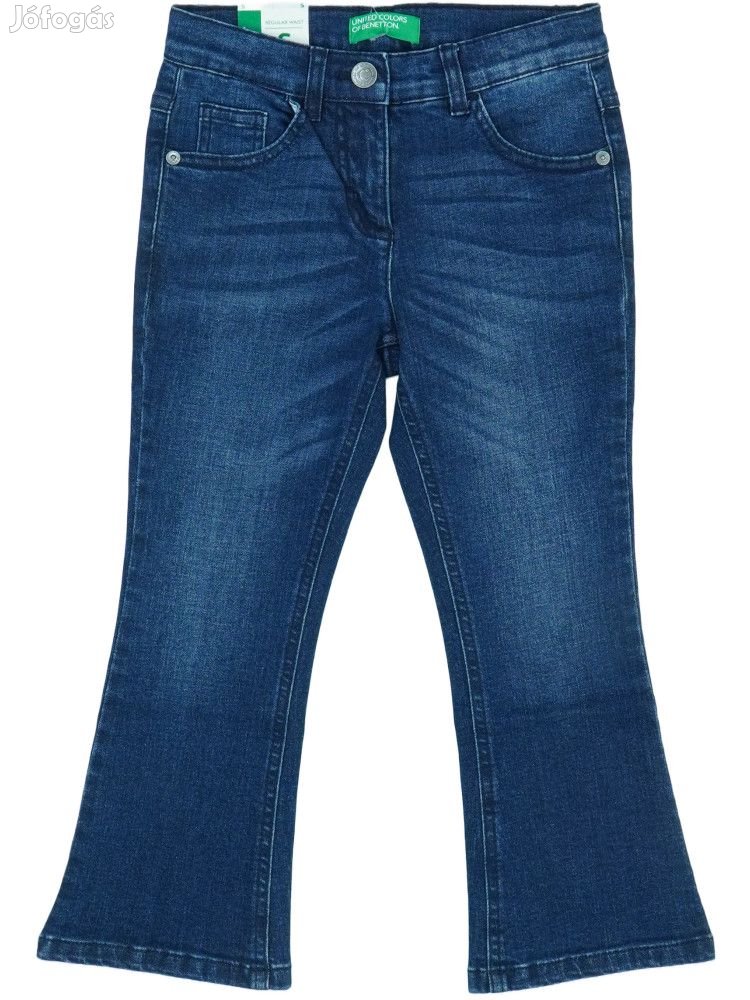 Benetton Új (címkés) Lány Farmernadrág (Méret: 122)