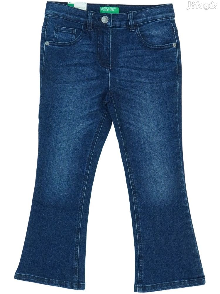 Benetton Új (címkés) Lány Farmernadrág (Méret: 128)