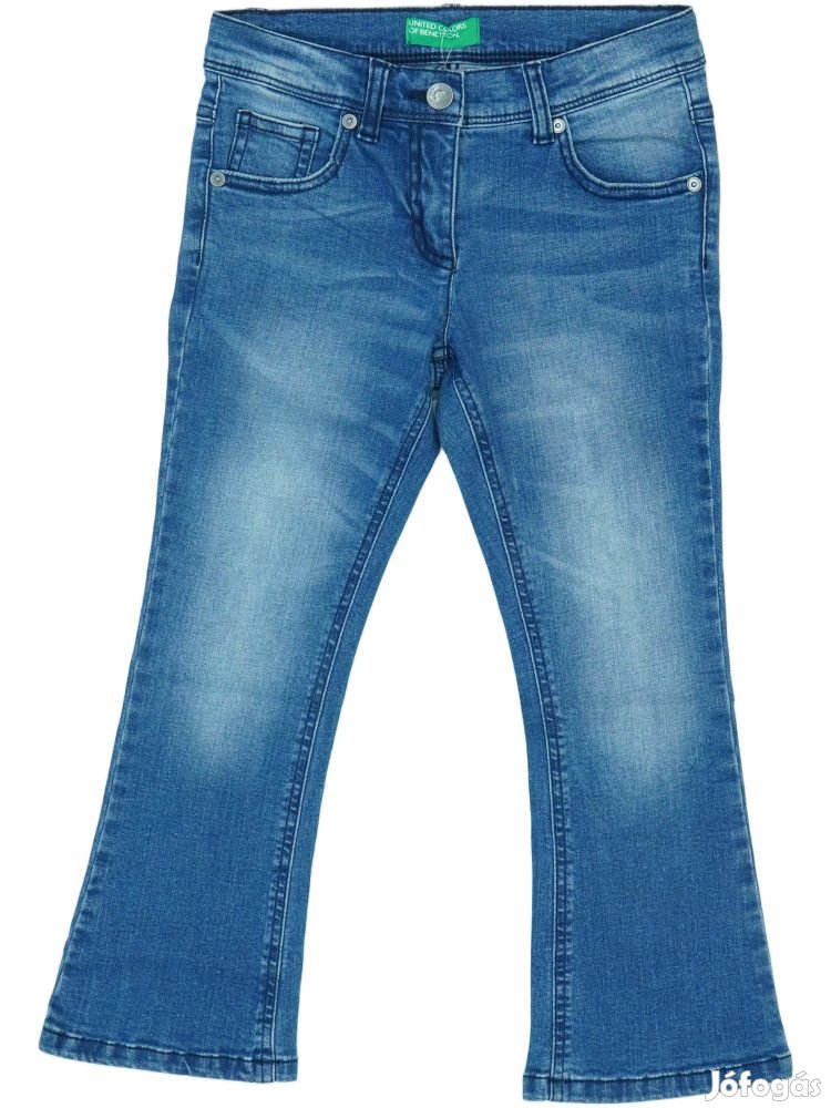 Benetton Új (címkés) Lány Farmernadrág (Méret: 128)