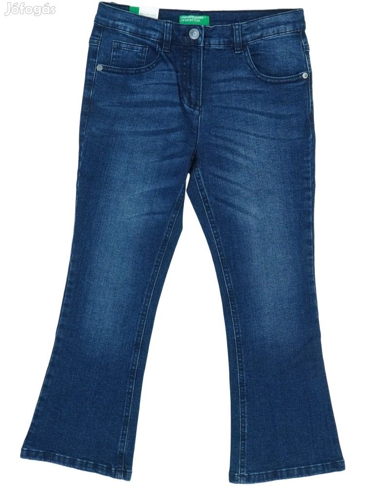 Benetton Új (címkés) Lány Farmernadrág (Méret: 134)