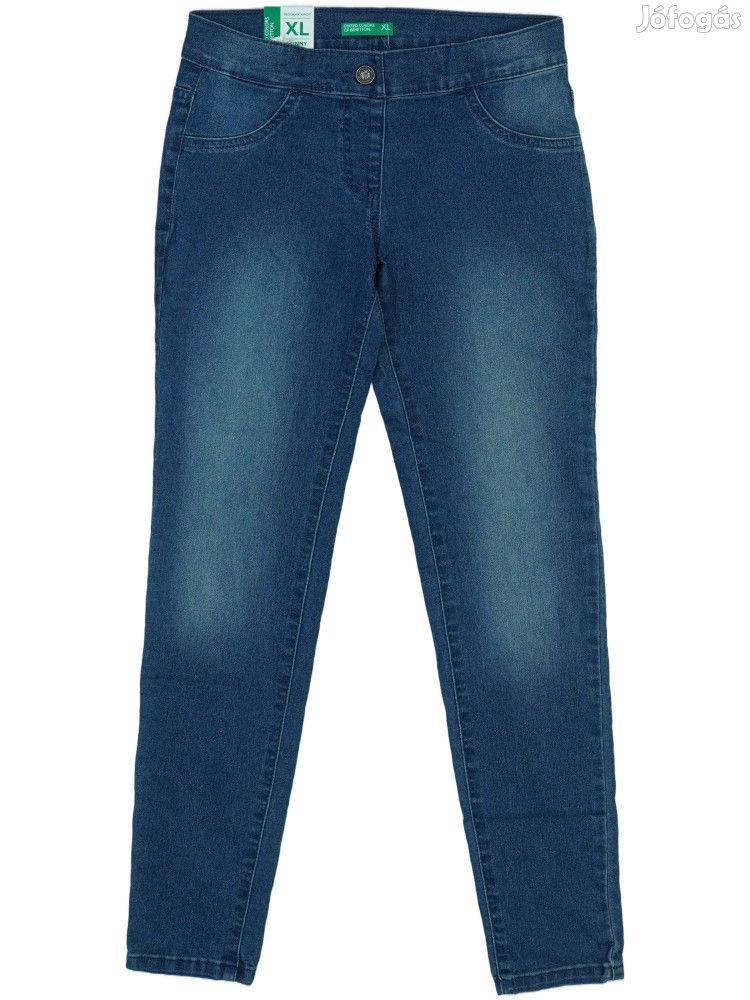 Benetton Új (címkés) Lány Farmernadrág (Méret: 146)