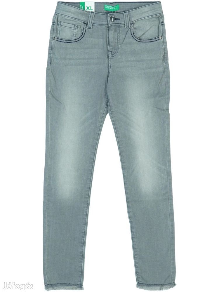 Benetton Új (címkés) Lány Farmernadrág (Méret: 146)